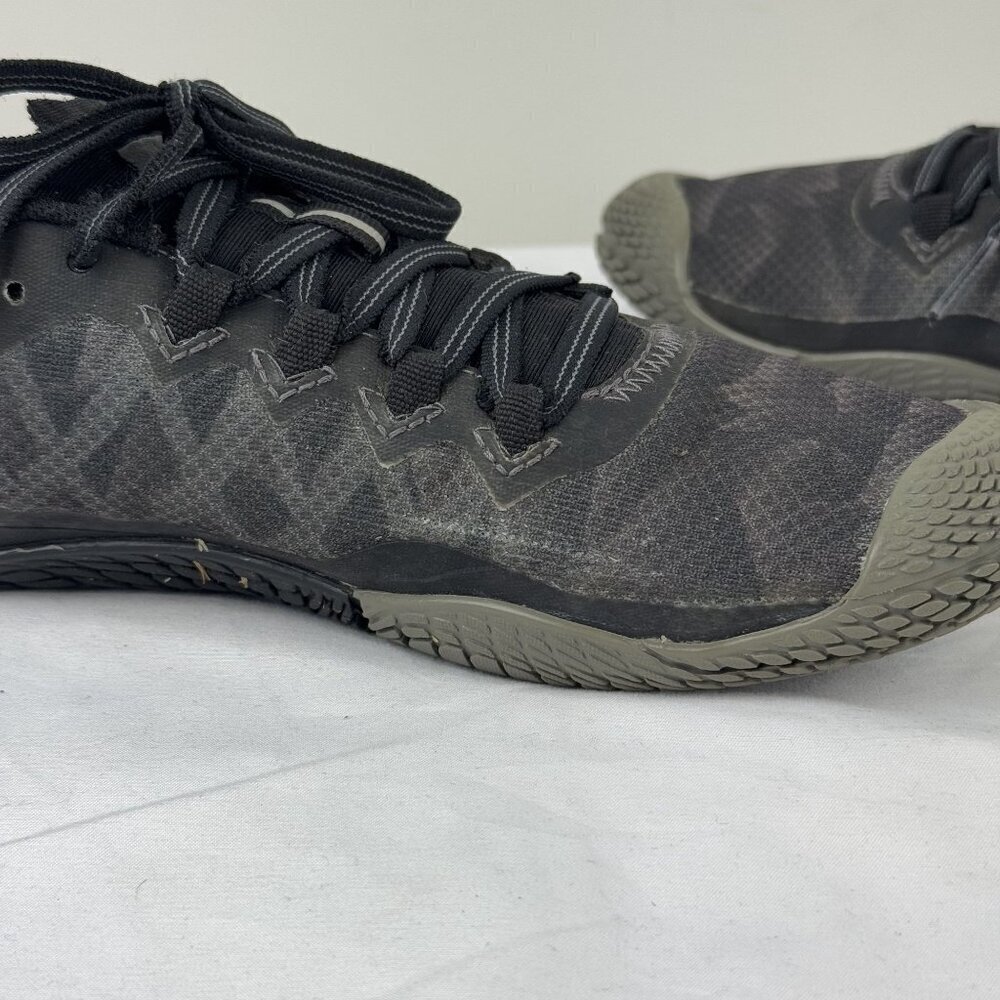 MERRELL Vapor Glove 3 Womens Barefoot Performance Lightweight Hiking Shoes Black - Picture 4 of 12